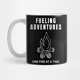 Fueling Adventures, One Fire at a Time Camp Fire Mug